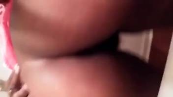 Black female scat