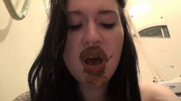 My mouth: a sanctuary for excrement